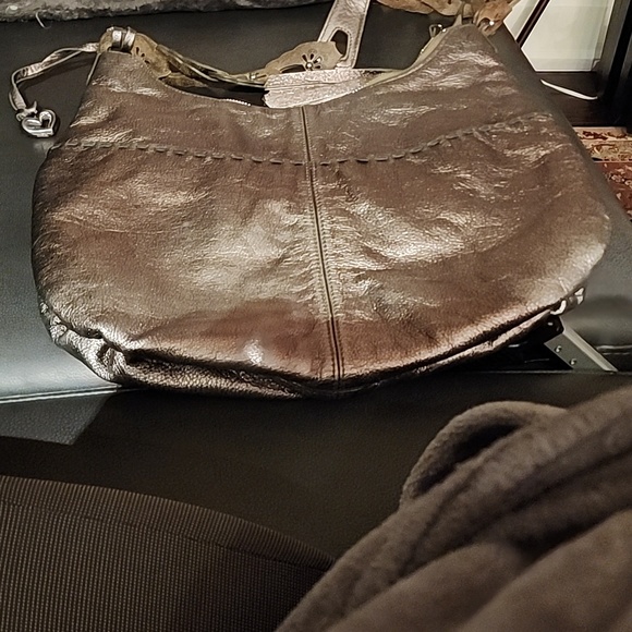 Bronze Brighton shoulder handbag - Picture 3 of 4